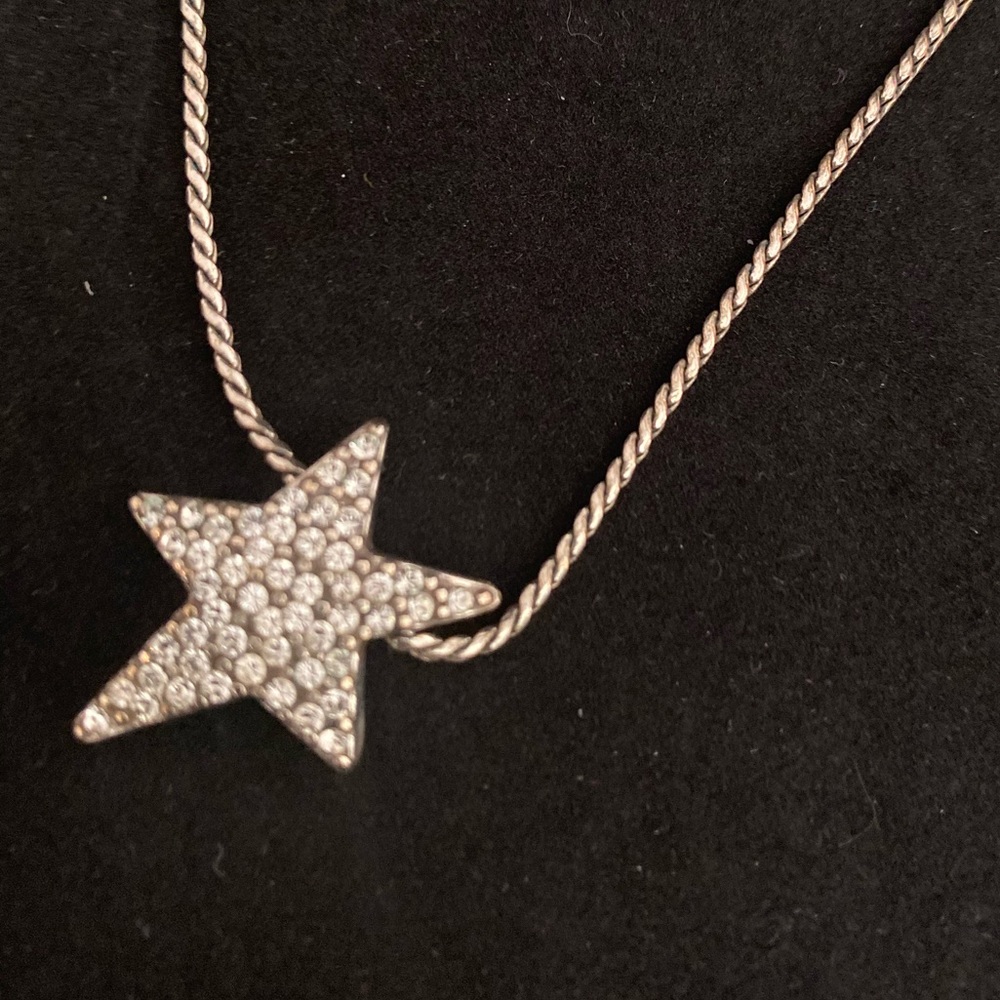 Brighton double sided star necklace